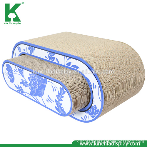 2 IN 1 Multi-functional Fashinable Large Cat Scratcher Cardboard and Furniture